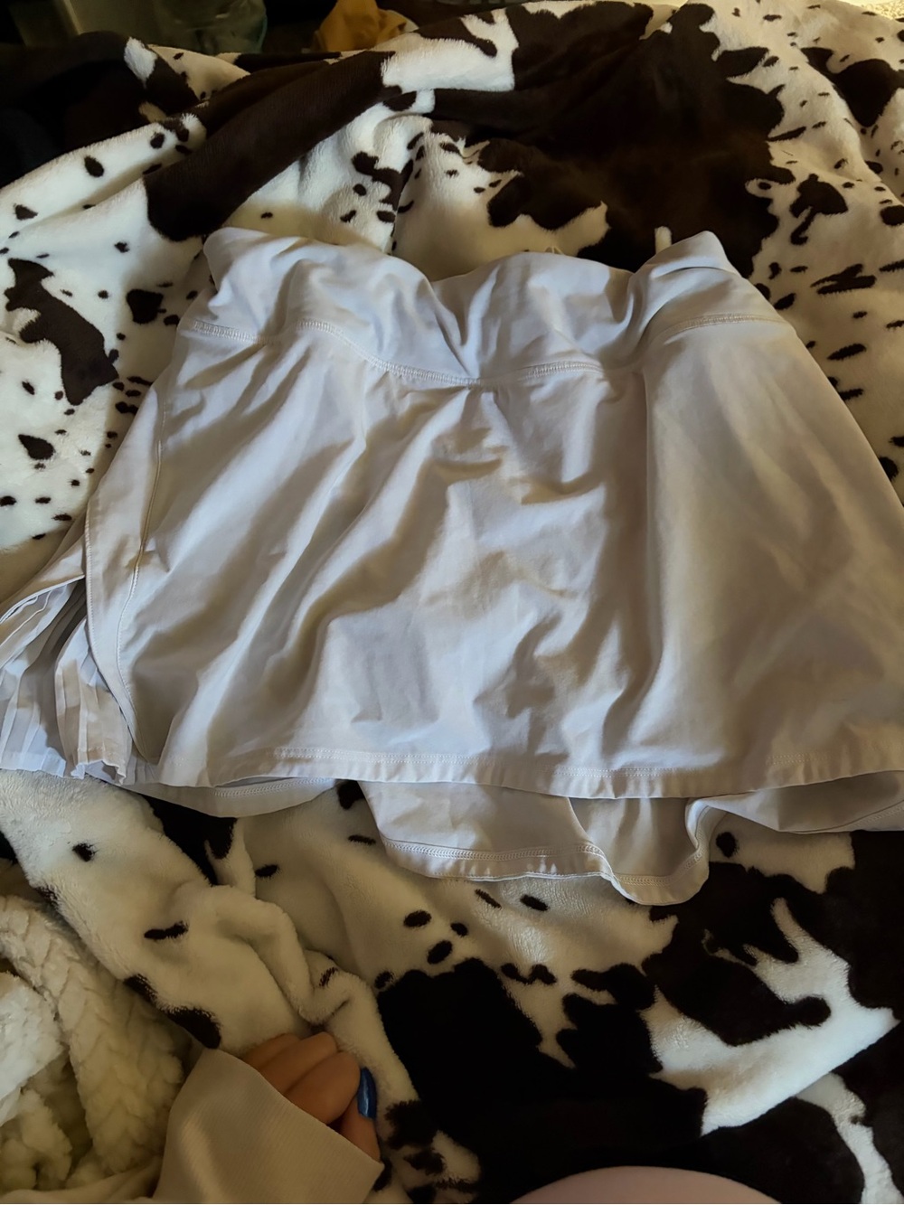 lululemon athletica White Women's Athletic Skort with Built-In Shorts